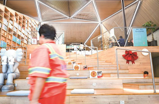 驛站“乘風涼”